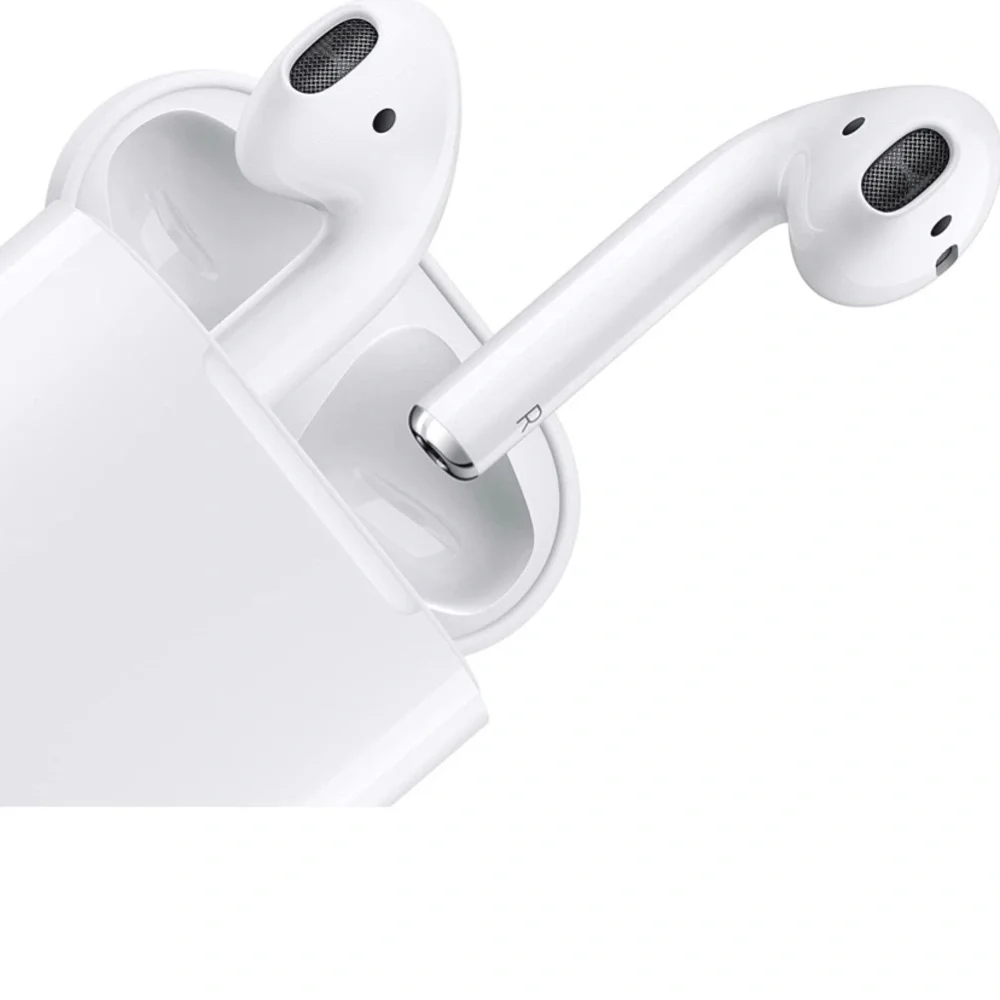 Wireless Earbuds with Lightning Charging Case Included. Over 24 Hours of Battery